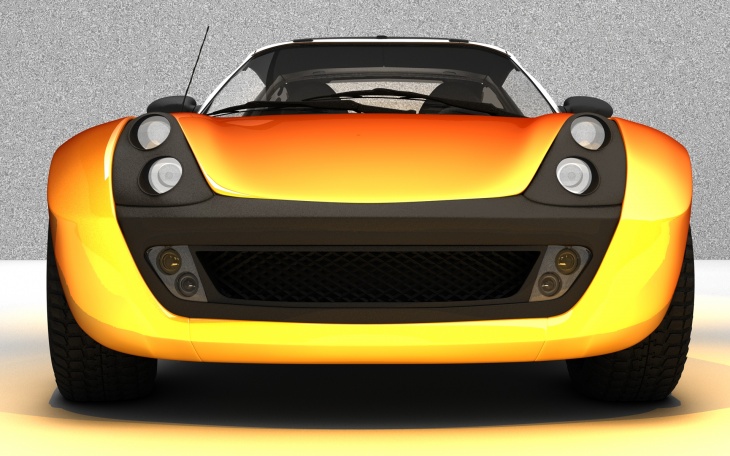 Smart Roadster von Vorne