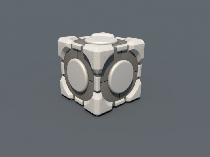 Aperture Science Weighted Storage Cube