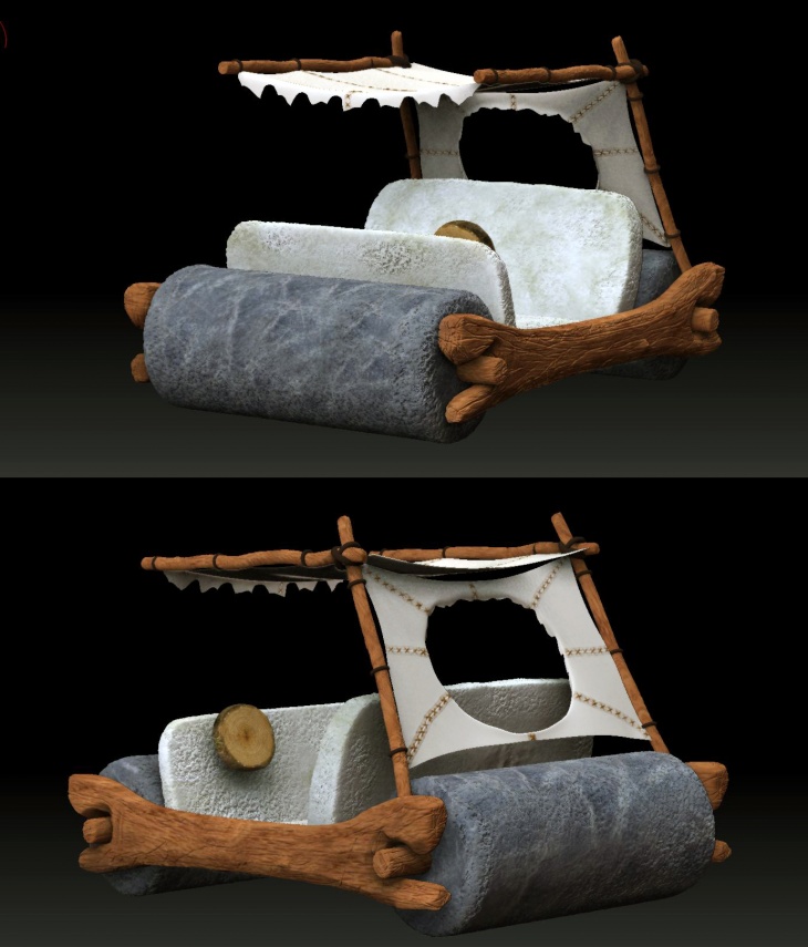 Flintstone Car