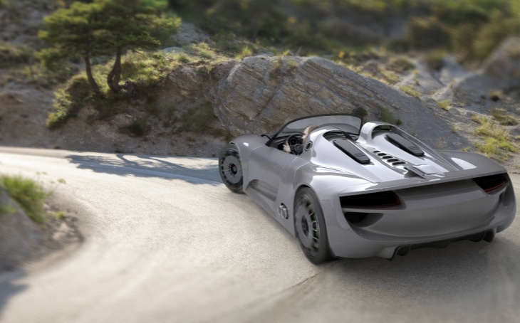 Porsche 918 Spyder Komposition 2