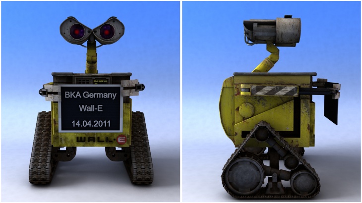 Wall-E Polizeifoto