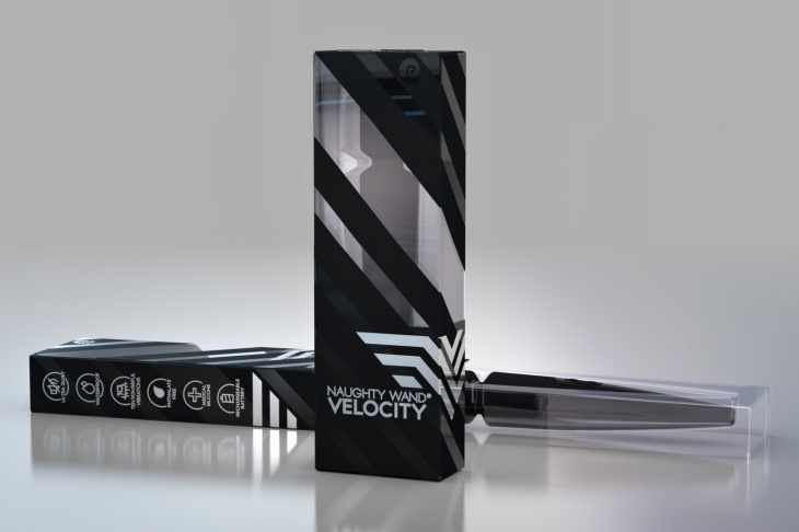 Package Design in Black Flat/Gloss and Chrome