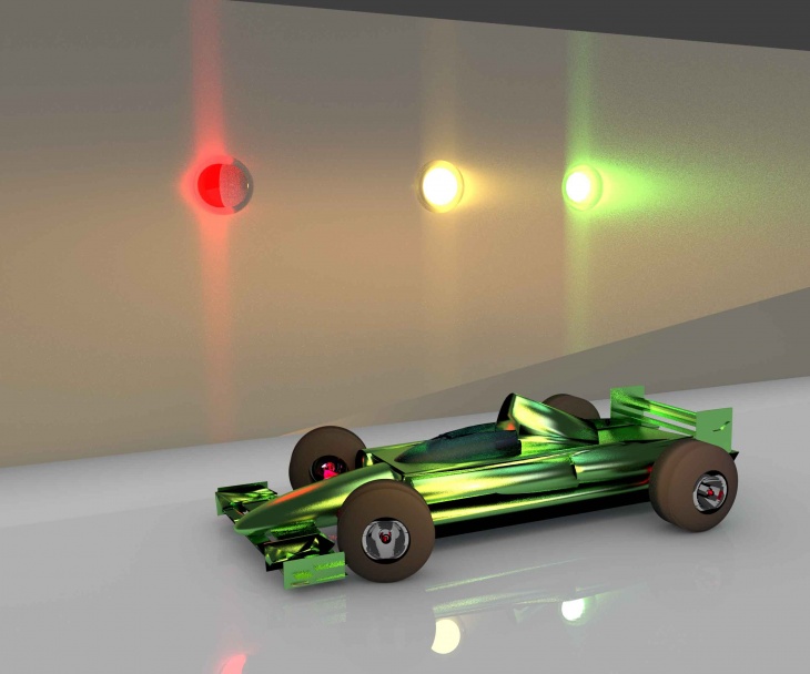 Blender Formel 1