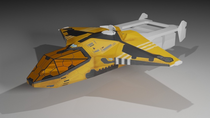 SpacShip WIP 6