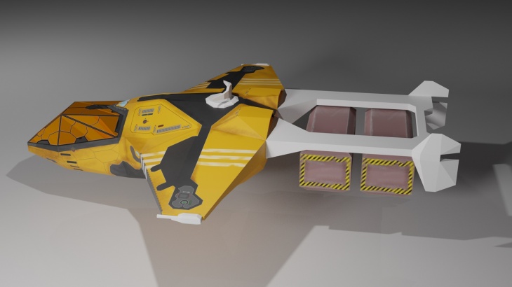 Space Ship WIP 7.1