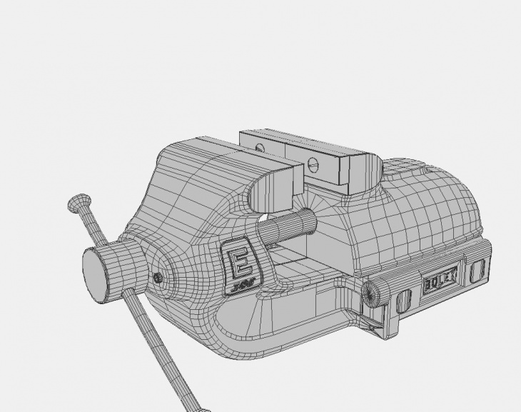 Schraubstock Mesh