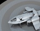 3D Bild: Military Spaceship - Recon v4 - Spearhead