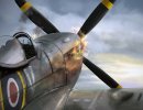 3D Bild: spitfire start up