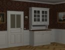 3D Bild: Vitrinen-Anrichte