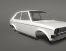 3D Bild: VW Polo 1976 - modeling